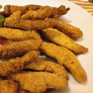 Crujientes Trozos De Cerdo Frito