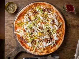 Pizza De Puerros (33 Cm.)