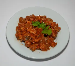 Ración De Lomo Con Setas (300 G.)