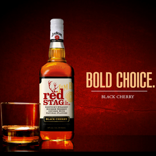 Лікер Jim Beam Red Stag Black Cherry 32.5% 1л