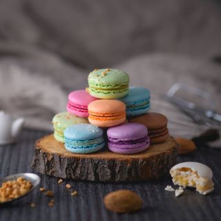 Macarons cajita 12uds