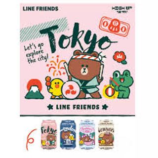 High Up LINE Friends City Strawberry Daifu 330ml