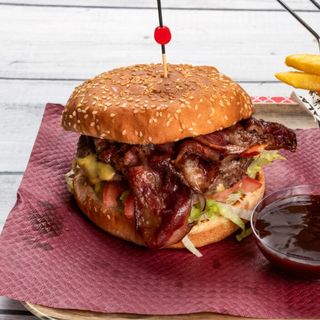 Solo Bacon Cheese Burger