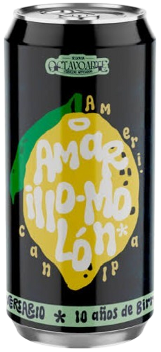 Amarillo Molón Octavo Arte Lata 44 cl.