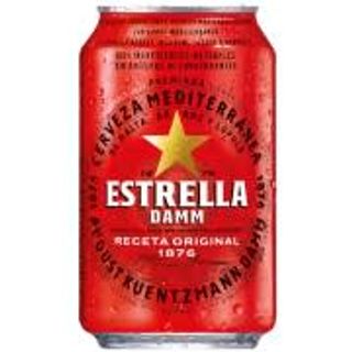 Estrella Damm Cerveza Lata 33cl