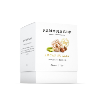 Rocas de Chocolate Blanco Pancracio
