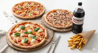 Menú 3 Pizzas