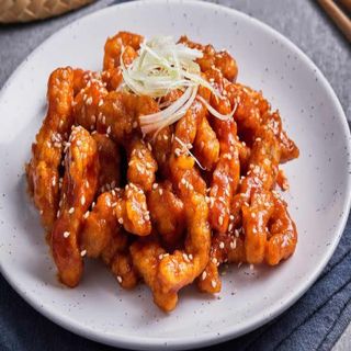 Pollo Caramelizado Con Soja