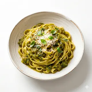 Tagliatelle Pesto Genovese
