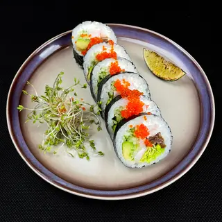 Futomaki gotowane krewetki