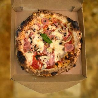 Pizza Prosciutto E Funghi (33 Cm.)