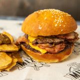 BBQ Smash burger double