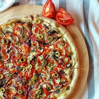 Vegetarian pizza