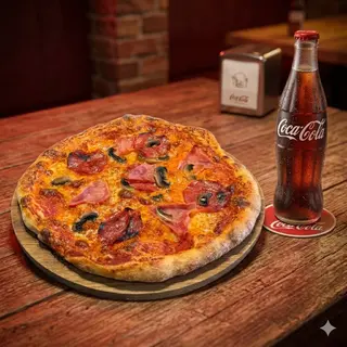 Pizza Pepperoni(30 см) + Coca-Cola (500мл) комбо
