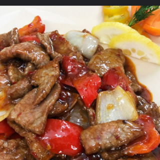 Manzo con salsa piccante