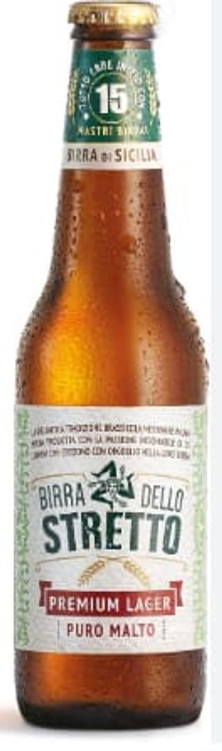 Birra dello stretto premium lager 33 cl