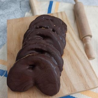 Palmeritas de hojaldre y chocolate (6 Uds.) SIN GLUTEN, SIN LÁCTEOS