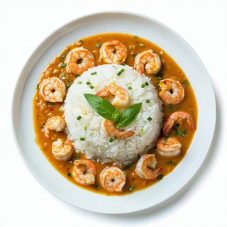 Arroz Con Gambas Al Curry