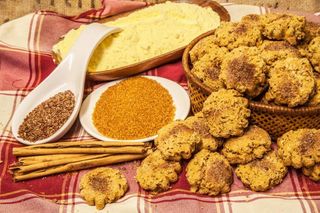 Pack De 4 Galletas De Maíz Con Canela Y Linaza 130G (Aprox)