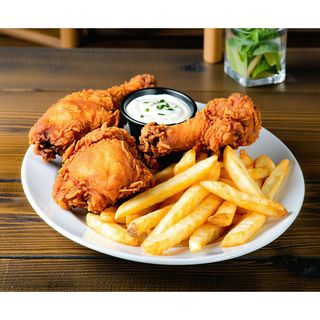 Fried Chicken and Chips