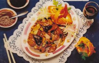 Ternera Con Bambú Y Setas Chinas