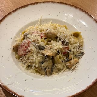 Pappardelle z borowikami