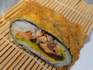 Sushi Burger Krewetka Parzona