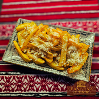 Cartofi cu parmezan si usturoi