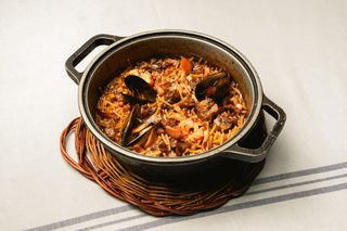 Fideus a la cassola mar i muntanya 