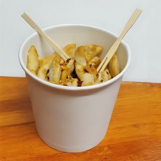 Смажені вареники з картоплею