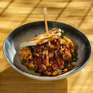 Pan bao de pollo
