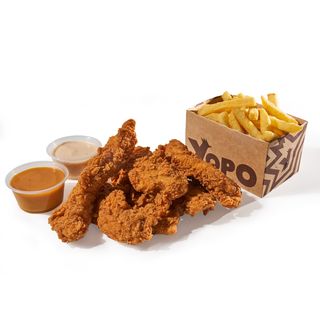 6 Tenders Con Patatas