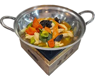 277. Pollo in hot pot