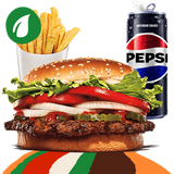 Plant-Based Whopper Zestaw