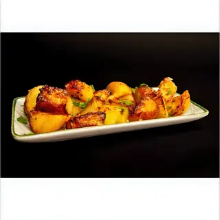 Cartofi cu mozzarella la cuptor