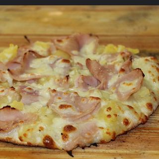 Pizza Patatas Y Jamón York