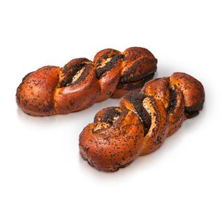 Булка плетенка з маком (350г)