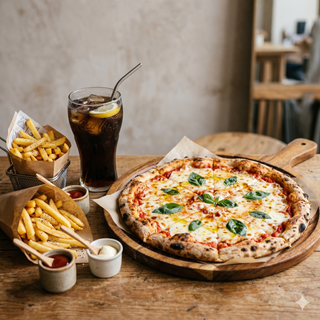 Margherita maxi menù
