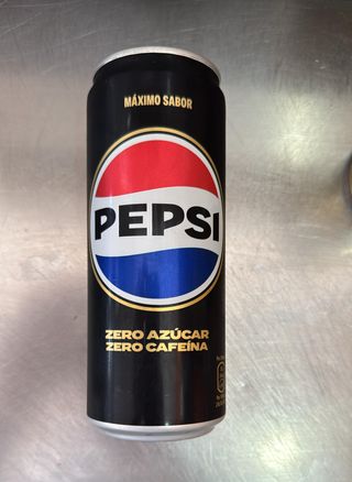 Pepsi Zero Azúcar Zero Cafeína lata 330ml.