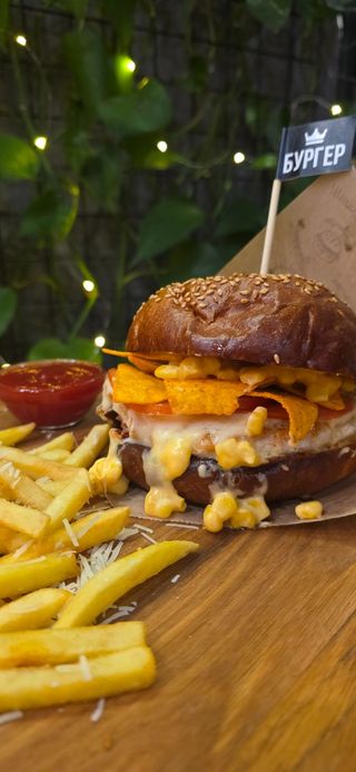 Чізі корн бургер