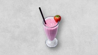 Koktajl mleczno-owocowy mały