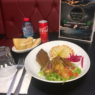 Assiette Kébbé au four 