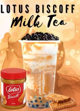 Bubble Latte Lotus Biscoff