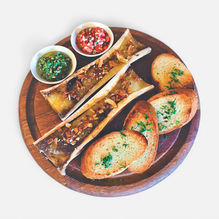 Запеченная мозговая кость