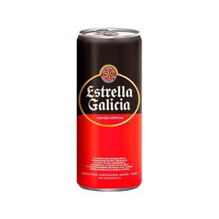 Cerveza Lata Estrella Galicia (330 Ml.)