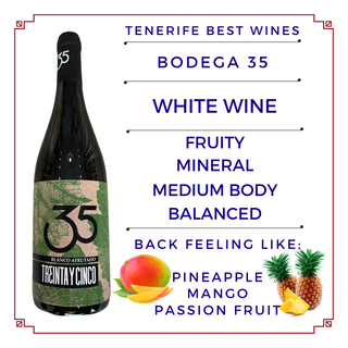 Vino Blanco Afrutado Bodega 35