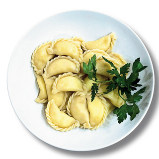 Vareniki con cerezas  (Ración)