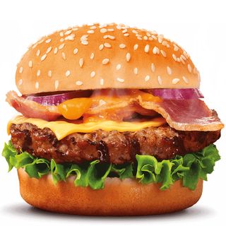 Hamburguesa clásico con queso / Cheese burger "Black angus"