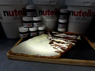 Clătită cu Nutella