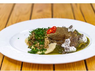 ЗАПЕЧЕНИЙ БАКЛАЖАН З СИРОМ ФЕТА (200g)